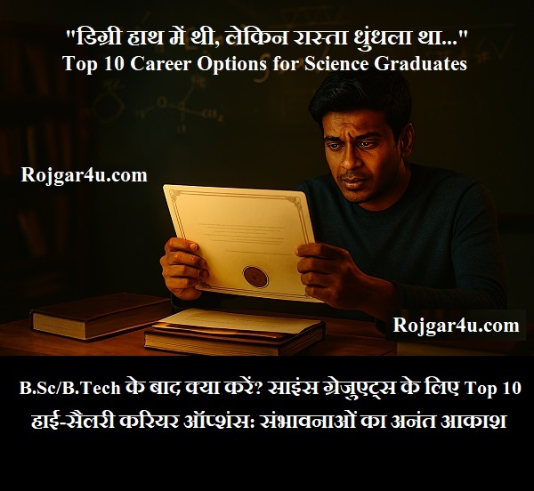 Top 10 Career Options for Science Graduates