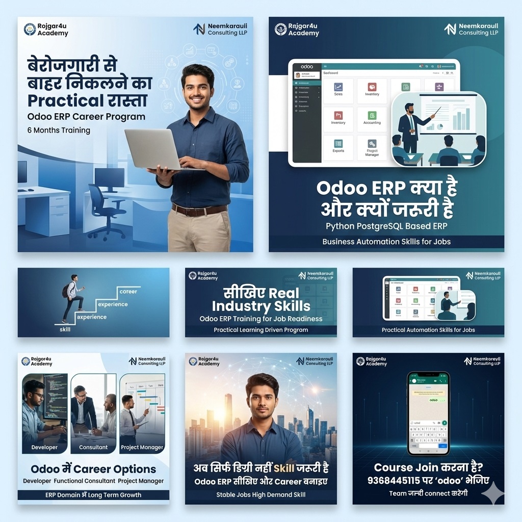 Odoo ERP Course: 6 महीने में जॉब-रेडी स्किल और करियर ग्रोथ