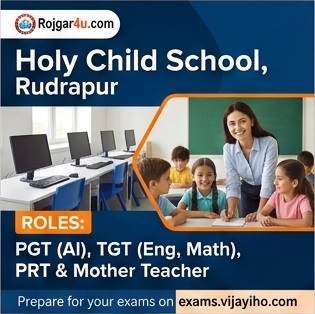 PGT, TGT, PRT and Mother Teacher at Holy Child School in Rudrapur image