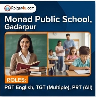 Teaching Staff (PGT, TGT, PRT) at Monad Public School in Gadarpur image