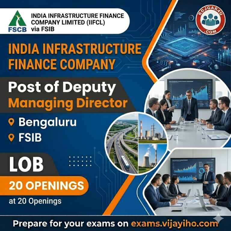 Deputy Managing Director at IIFCL in Mumbai image