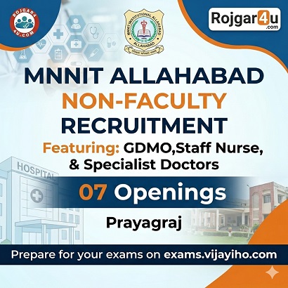 Medical Officer / Staff Nurse at MNNIT Allahabad in Prayagraj image