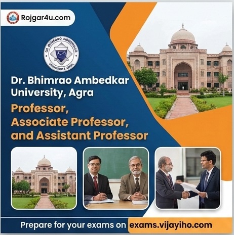 Assistant Professor (Clothing & Apparel) at Dr. Bhimrao Ambedkar University in Agra image
