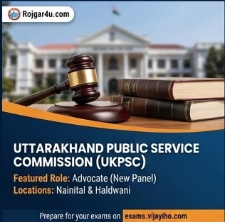 Advocate (New Panel) at Uttarakhand Public Service Commission (UKPSC) in Nainital, Haldwani image