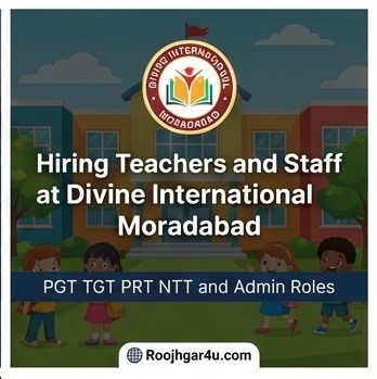 TGT (All Subjects) at Divine International School and College in Moradabad image