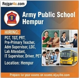 IT Supervisor at Army Public School Hempur in Hempur image