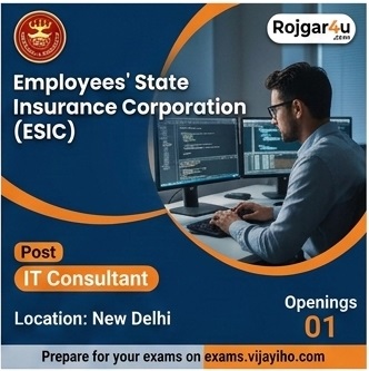 IT Consultant at ESIC in New Delhi image
