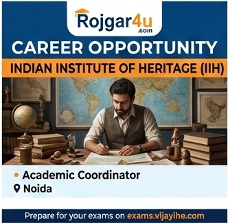 Academic Coordinator at Indian Institute of Heritage (IIH) in Noida image