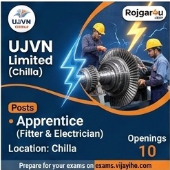 Apprentice (Fitter & Electrician) at UJVN Limited in Chilla image